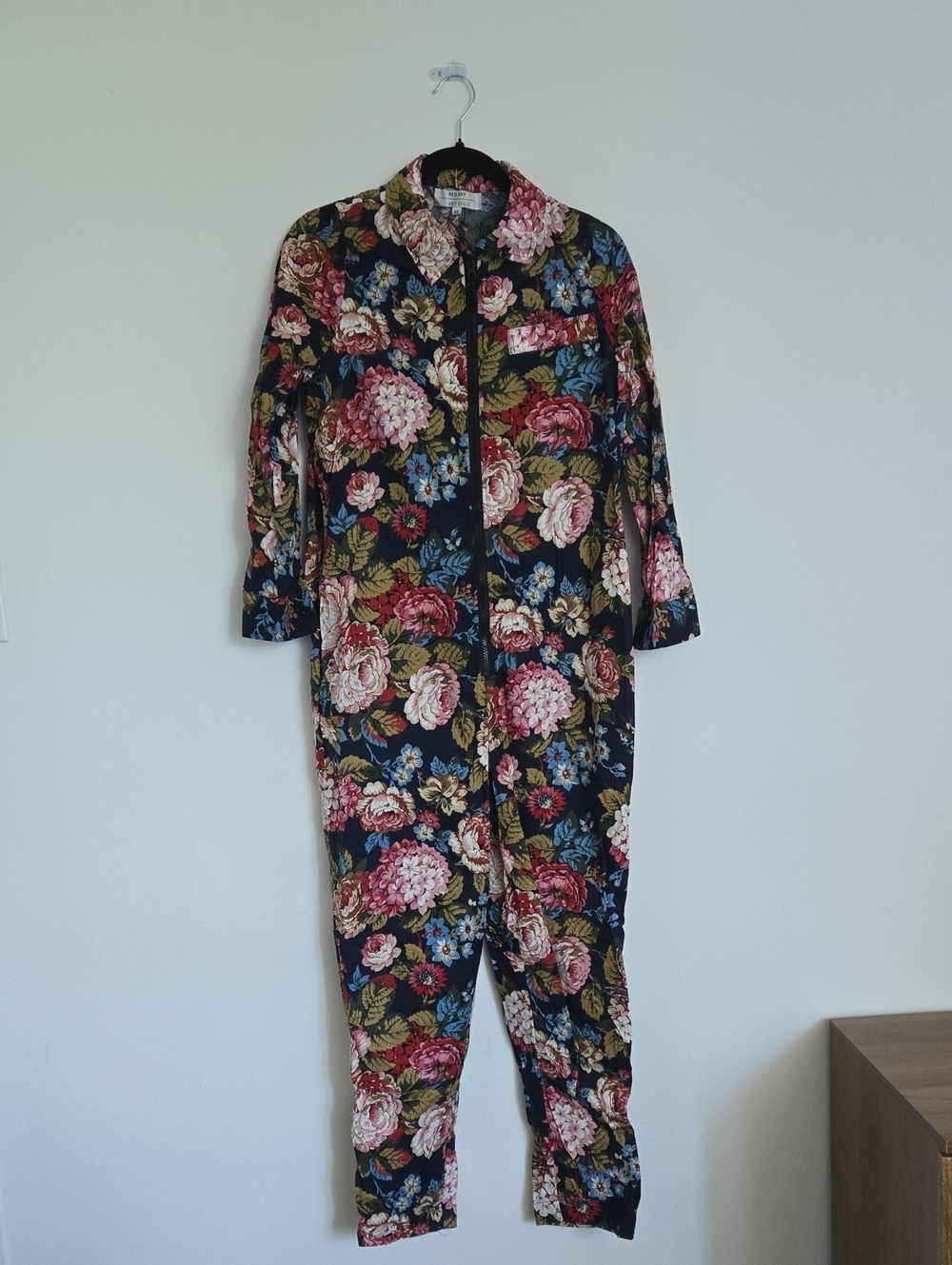 Red Sky Floral Boilersuit